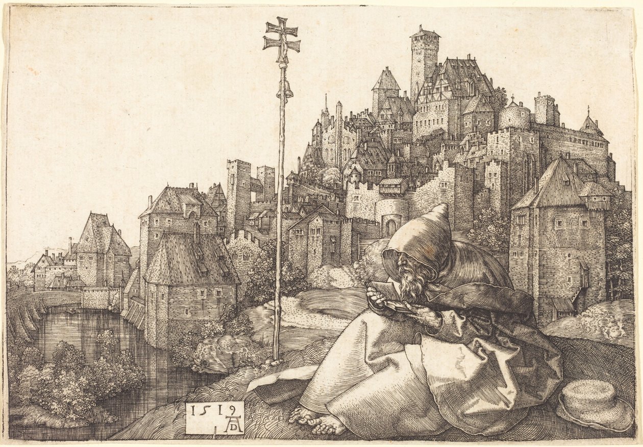 Szent Antal-olvasmány alkotó: Albrecht Dürer