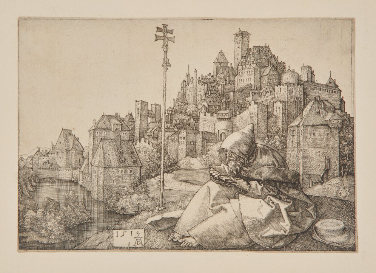 Olvasó Szent Antal alkotó: Albrecht Dürer