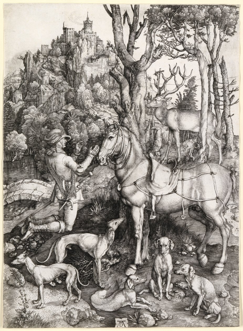 Szent Eusztáz alkotó: Albrecht Dürer