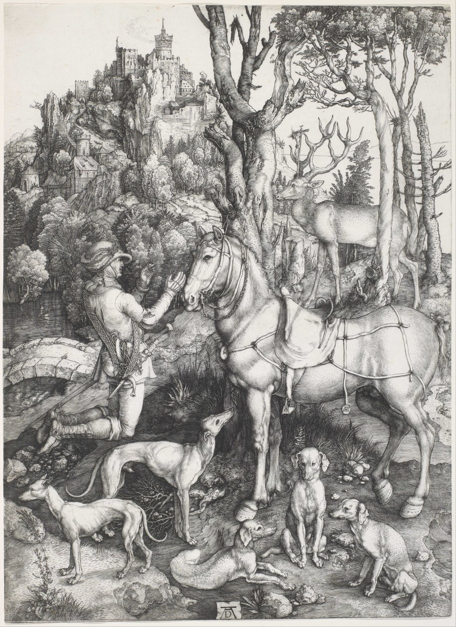 Szent Eusztáz alkotó: Albrecht Dürer