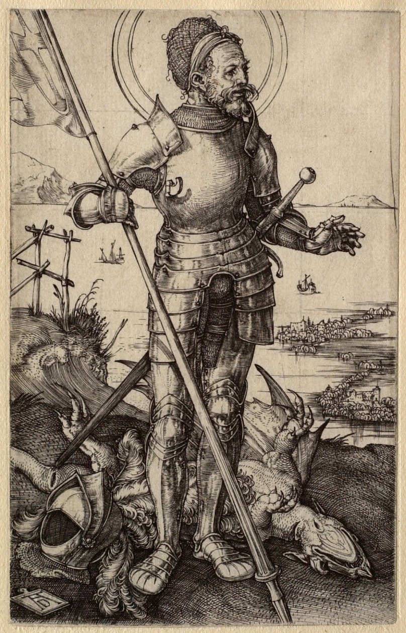 Szent György gyalog alkotó: Albrecht Dürer