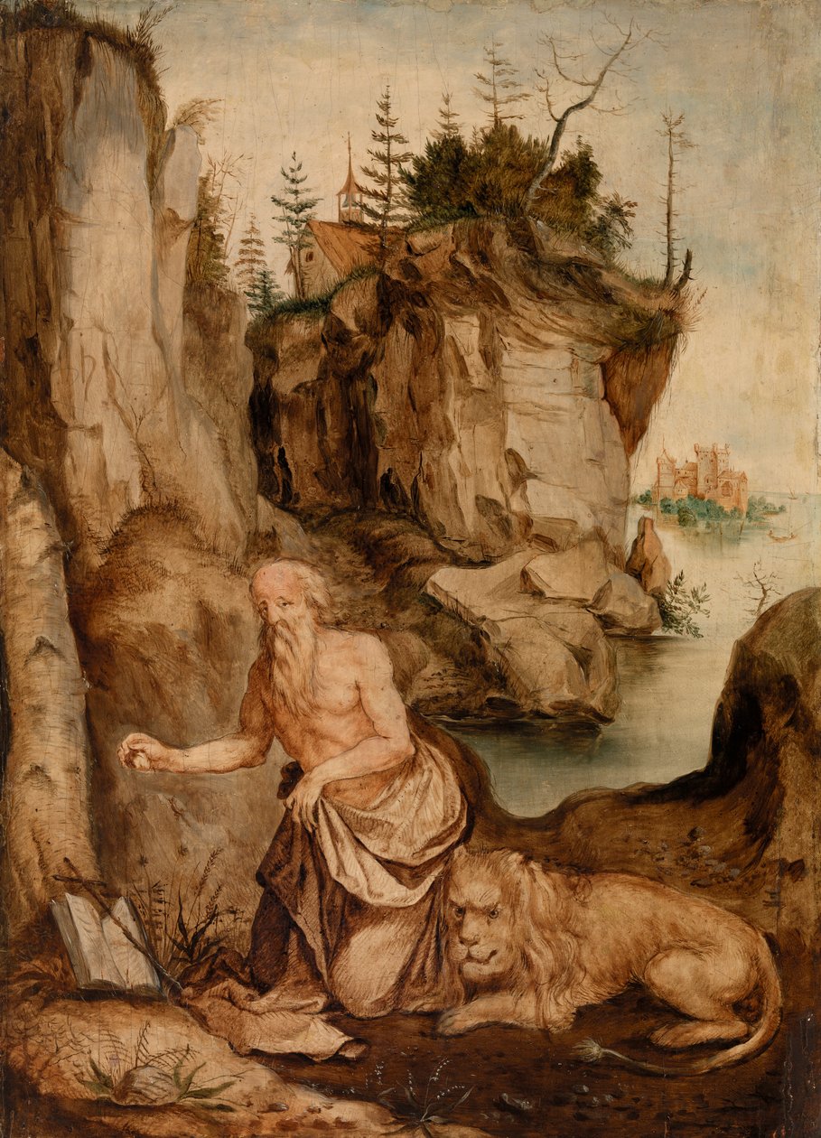Szent Jeromos és az oroszlán alkotó: Albrecht Dürer
