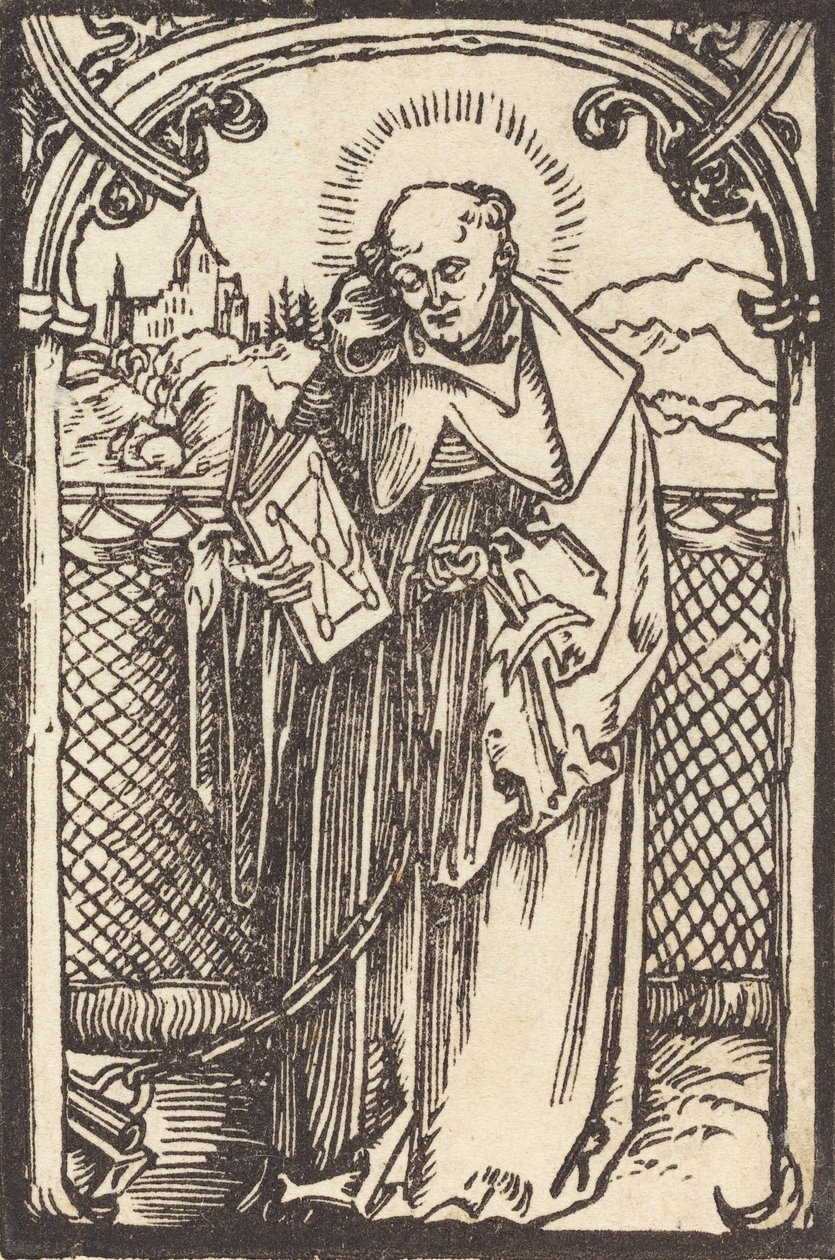 Szent Leonárd, c. 1500. alkotó: Albrecht Dürer