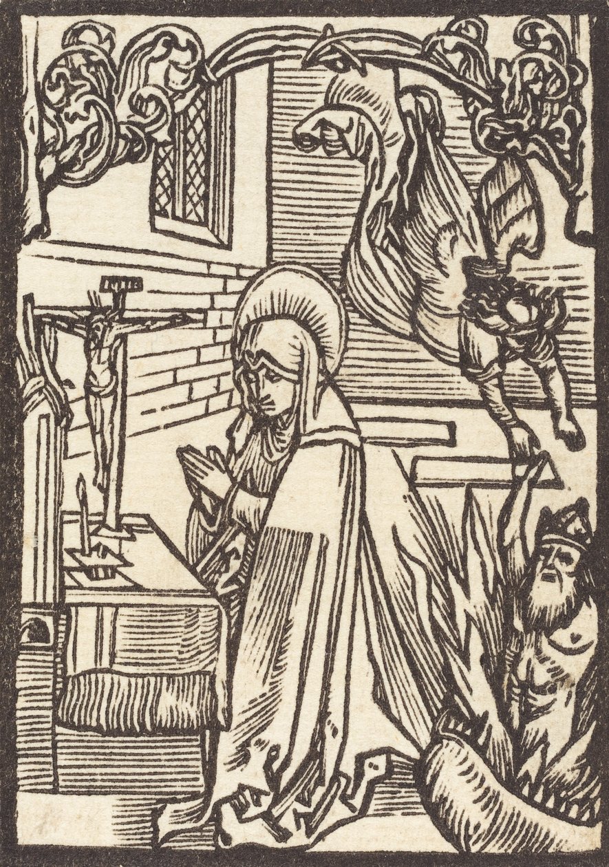 Szent Odilia, c. 1500 alkotó: Albrecht Dürer
