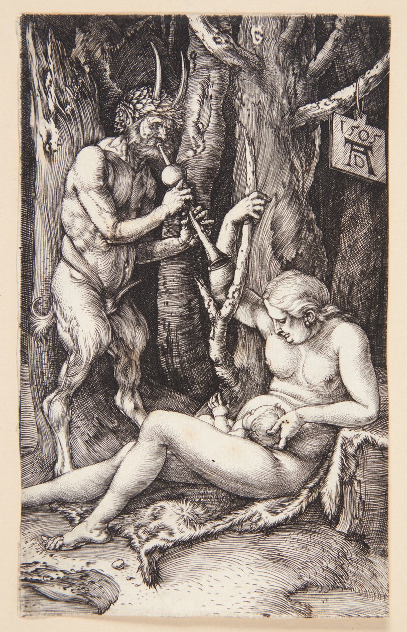 Szatírcsalád alkotó: Albrecht Dürer