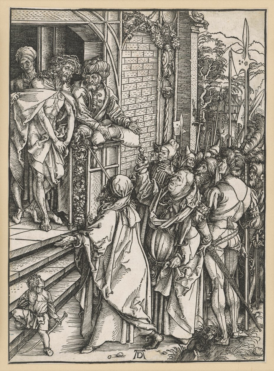 Krisztus bemutatása (Nagy passió) alkotó: Albrecht Dürer