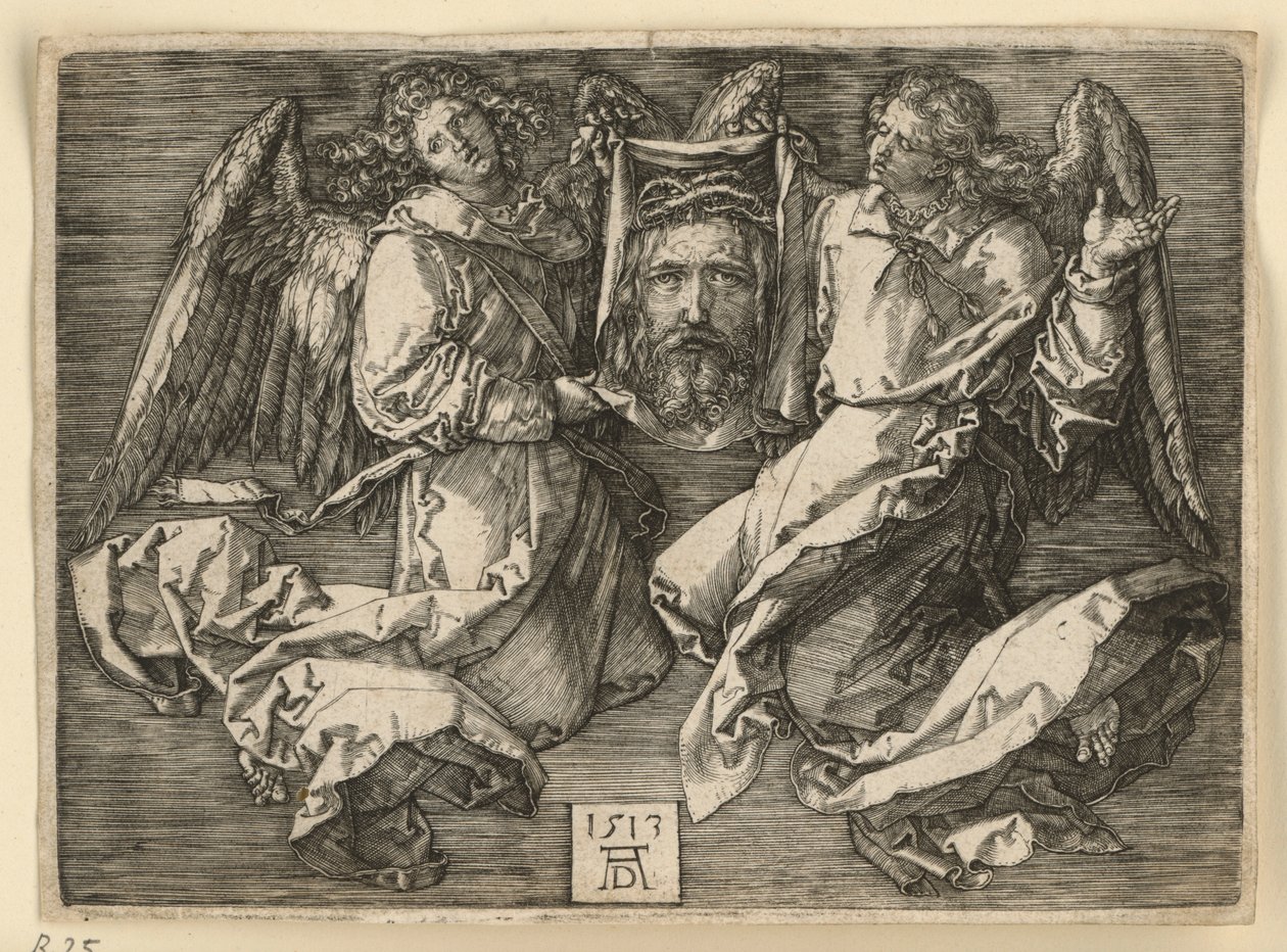 Veronika kendője, két angyal tartja alkotó: Albrecht Dürer