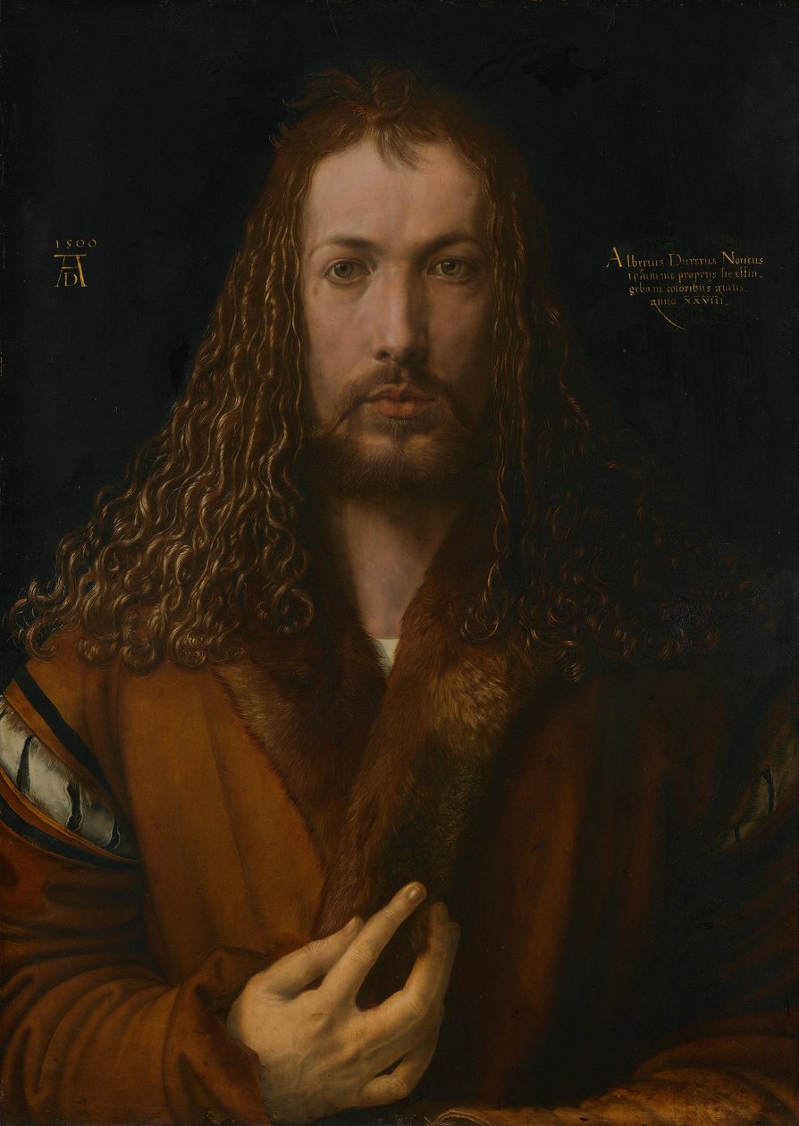 Önarckép prémmel szegélyezett köntösben alkotó: Albrecht Dürer