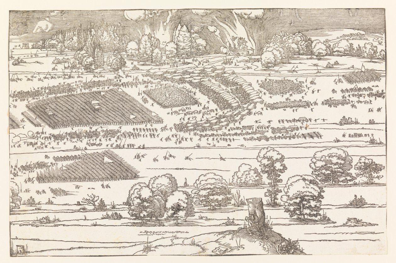 Egy város ostroma (2. rész) alkotó: Albrecht Dürer
