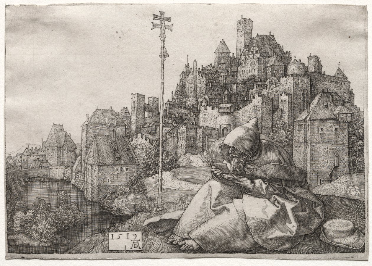 Szent Antal olvasás alkotó: Albrecht Dürer