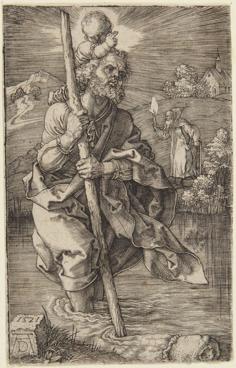 Szent Kristóf alkotó: Albrecht Dürer