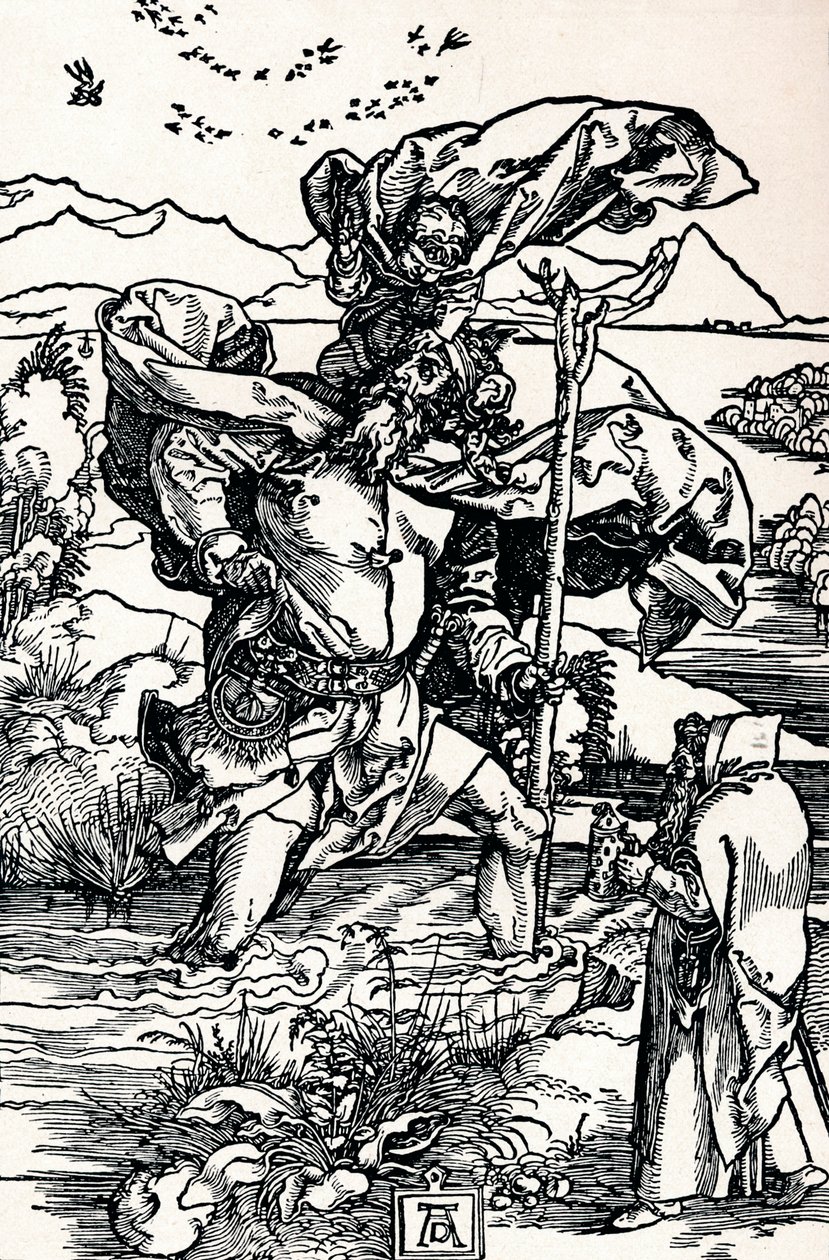 Szent Kristóf, 1500 1906 alkotó: Albrecht Dürer