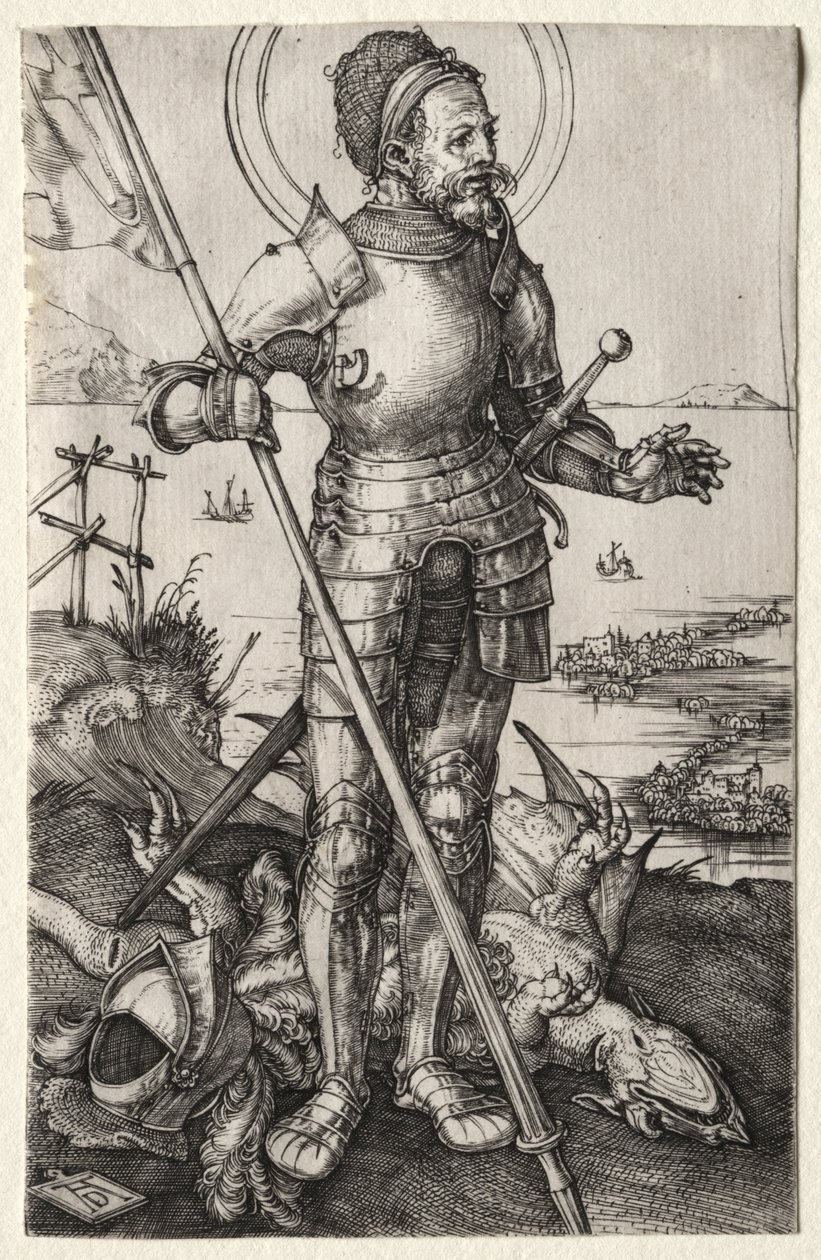 Gyalog Szent György alkotó: Albrecht Dürer