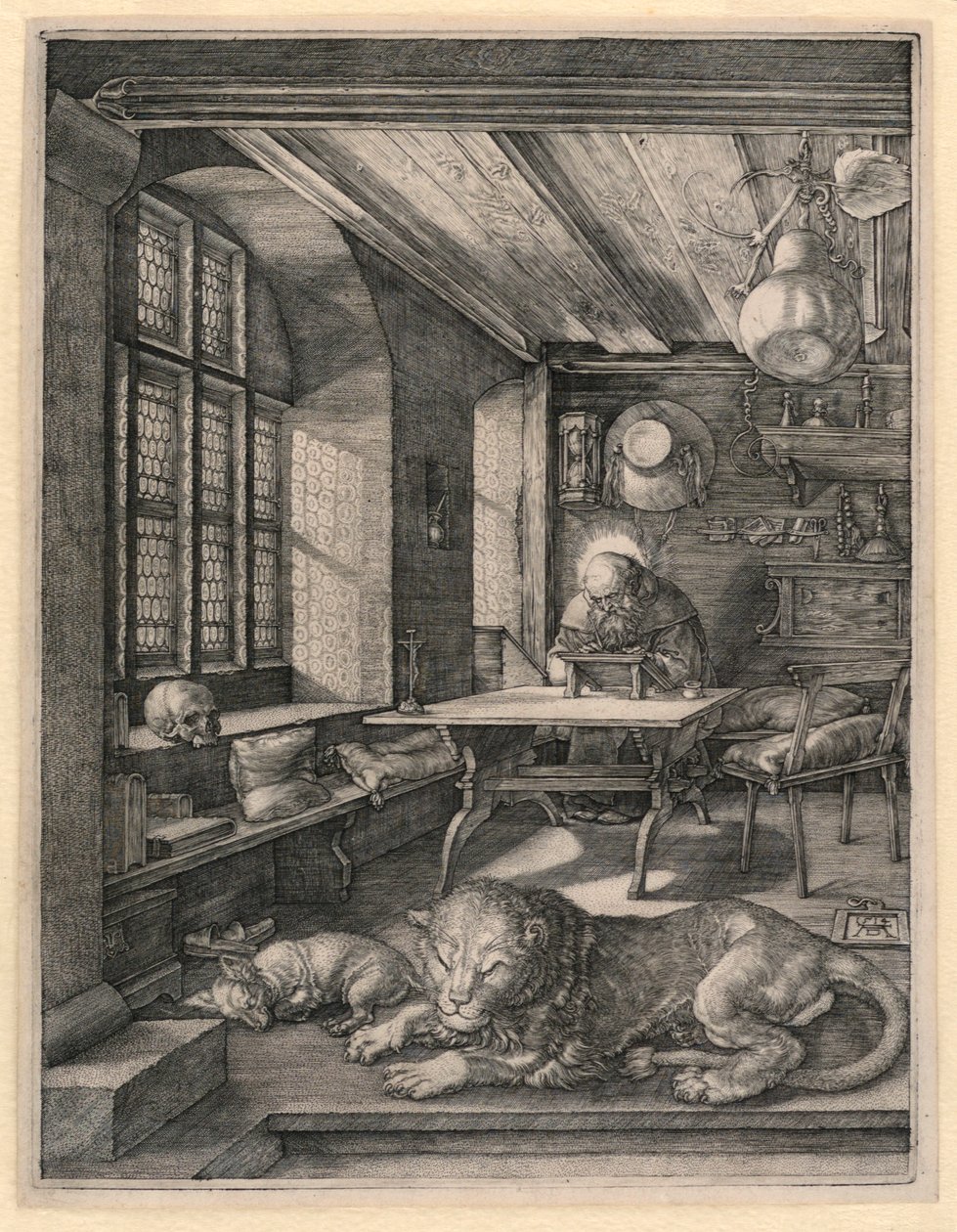 Szent Jeromos tanulmányában alkotó: Albrecht Dürer