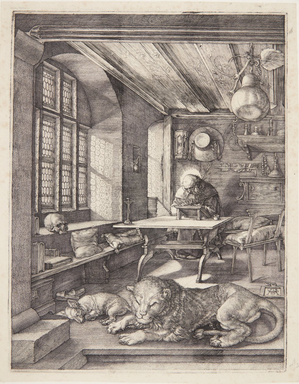 Szent Jeromos tanulmányában alkotó: Albrecht Dürer