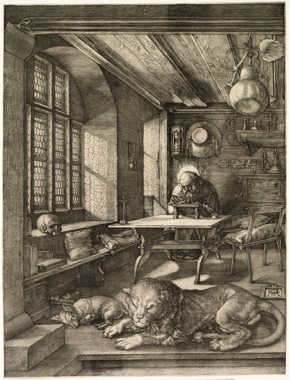 Szent Jeromos tanulmányában alkotó: Albrecht Dürer