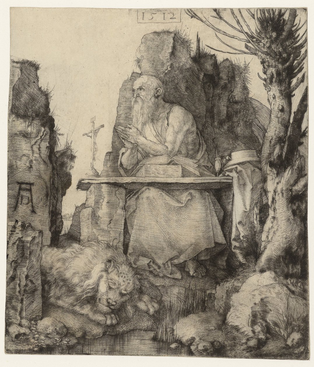 Szent Jeromos a vadonban Szent Jeromos a vadonban alkotó: Albrecht Dürer