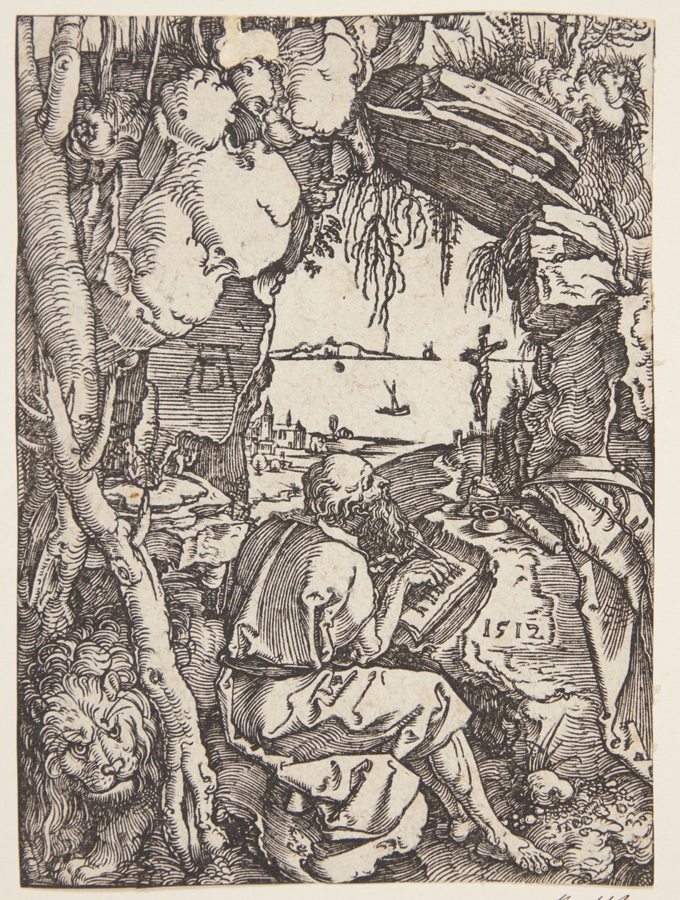 Szent Jeromos a barlangban alkotó: Albrecht Dürer