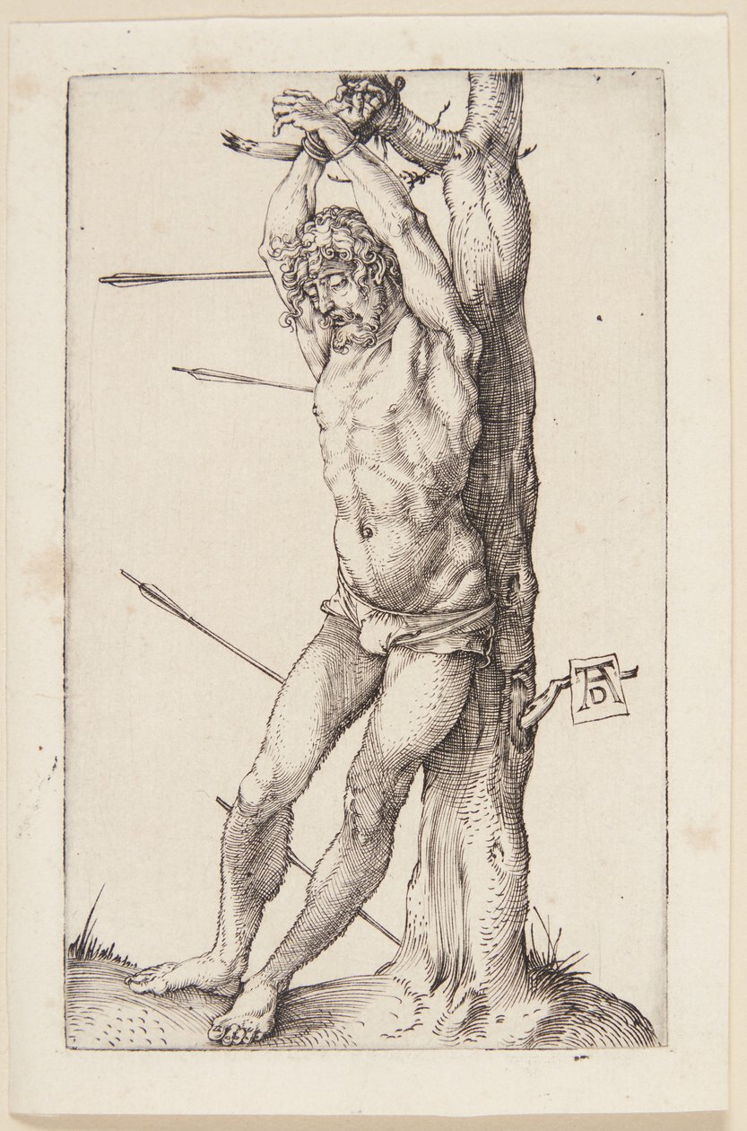 Szent Sebestyén a fánál alkotó: Albrecht Dürer