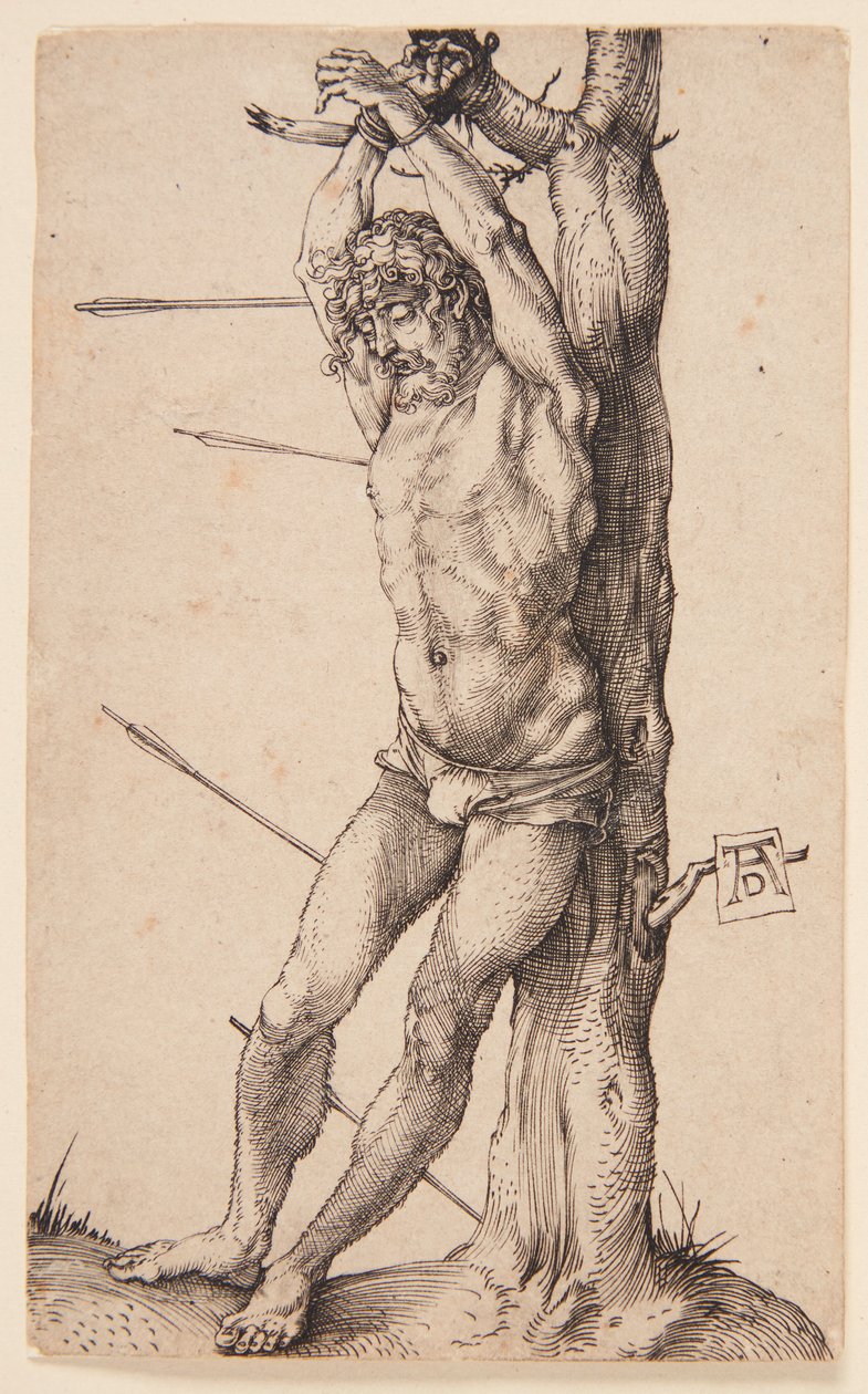 Szent Sebestyén a fánál alkotó: Albrecht Dürer