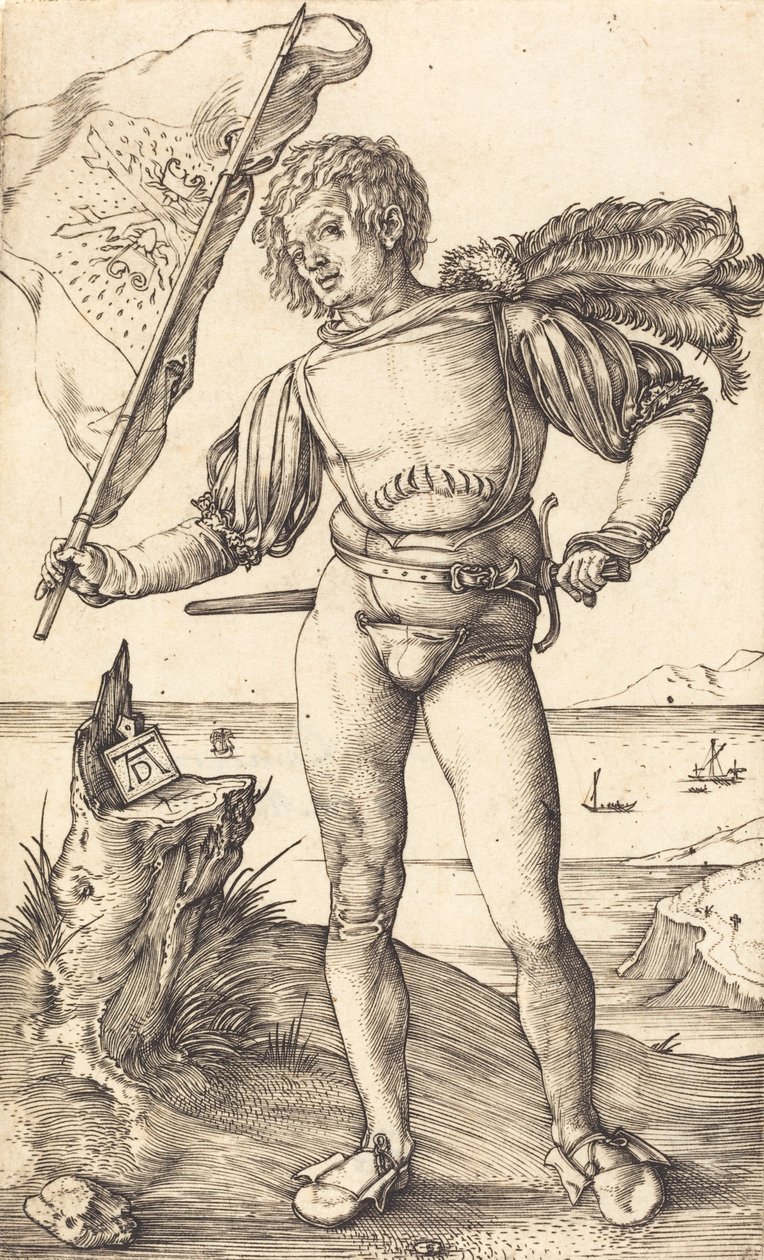Szabványhordozó, c. 15021503. alkotó: Albrecht Dürer