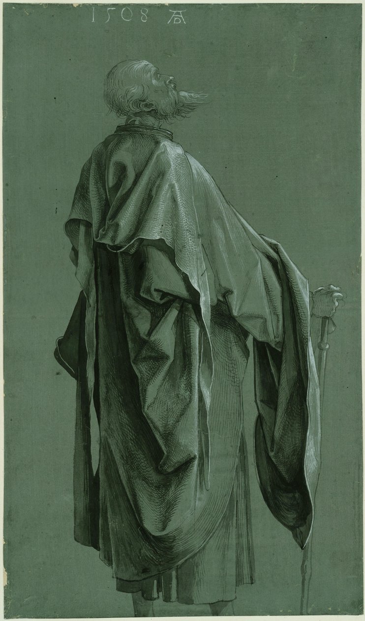 Álló apostol (Pál vagy Jakab az idősebb) alkotó: Albrecht Dürer