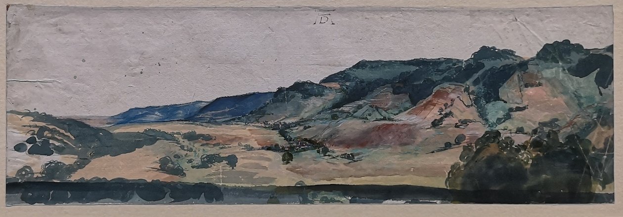 Kalchreuth melletti völgy. alkotó: Albrecht Dürer