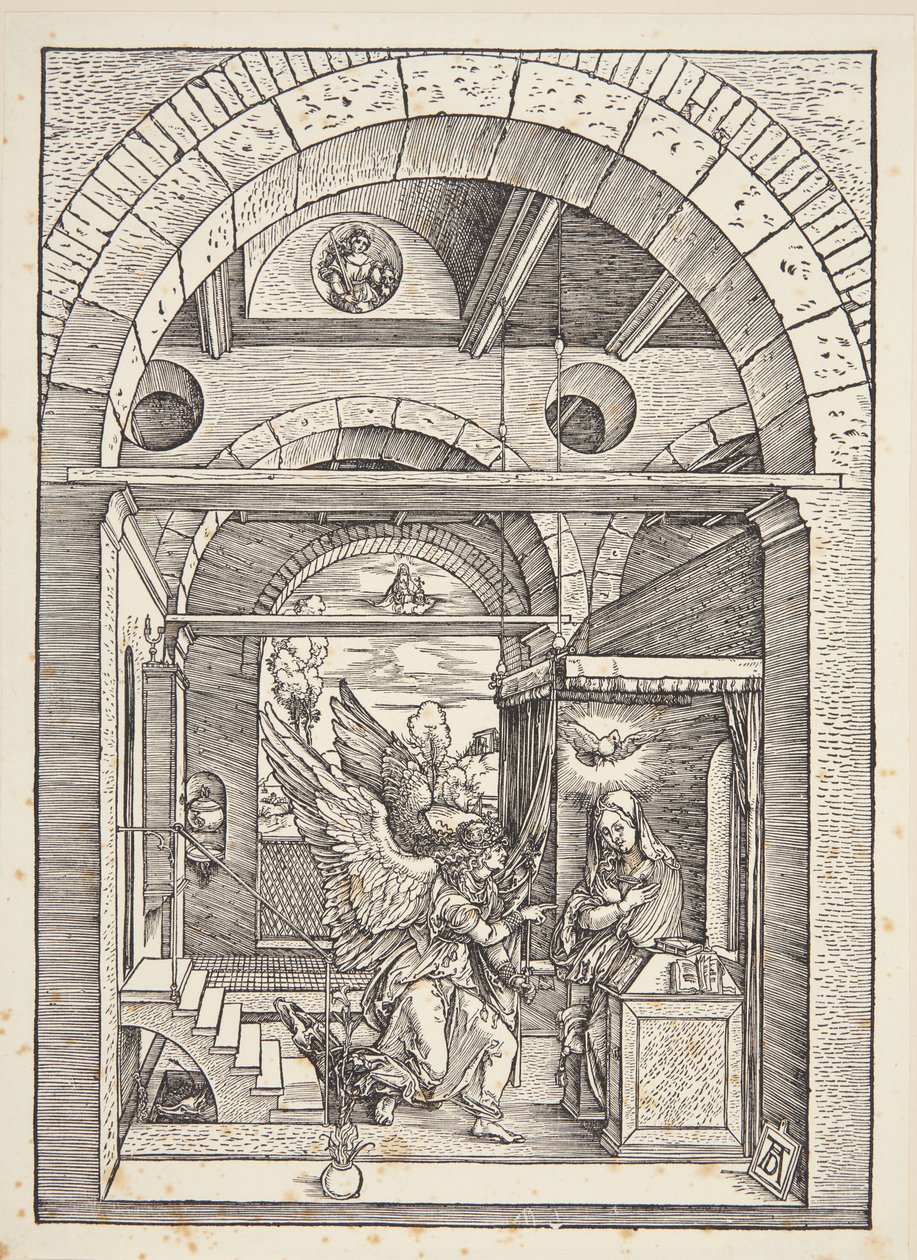 Az Angyali üdvözlet alkotó: Albrecht Dürer