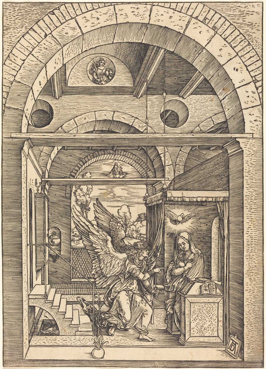 Angyali üdvözlet alkotó: Albrecht Dürer