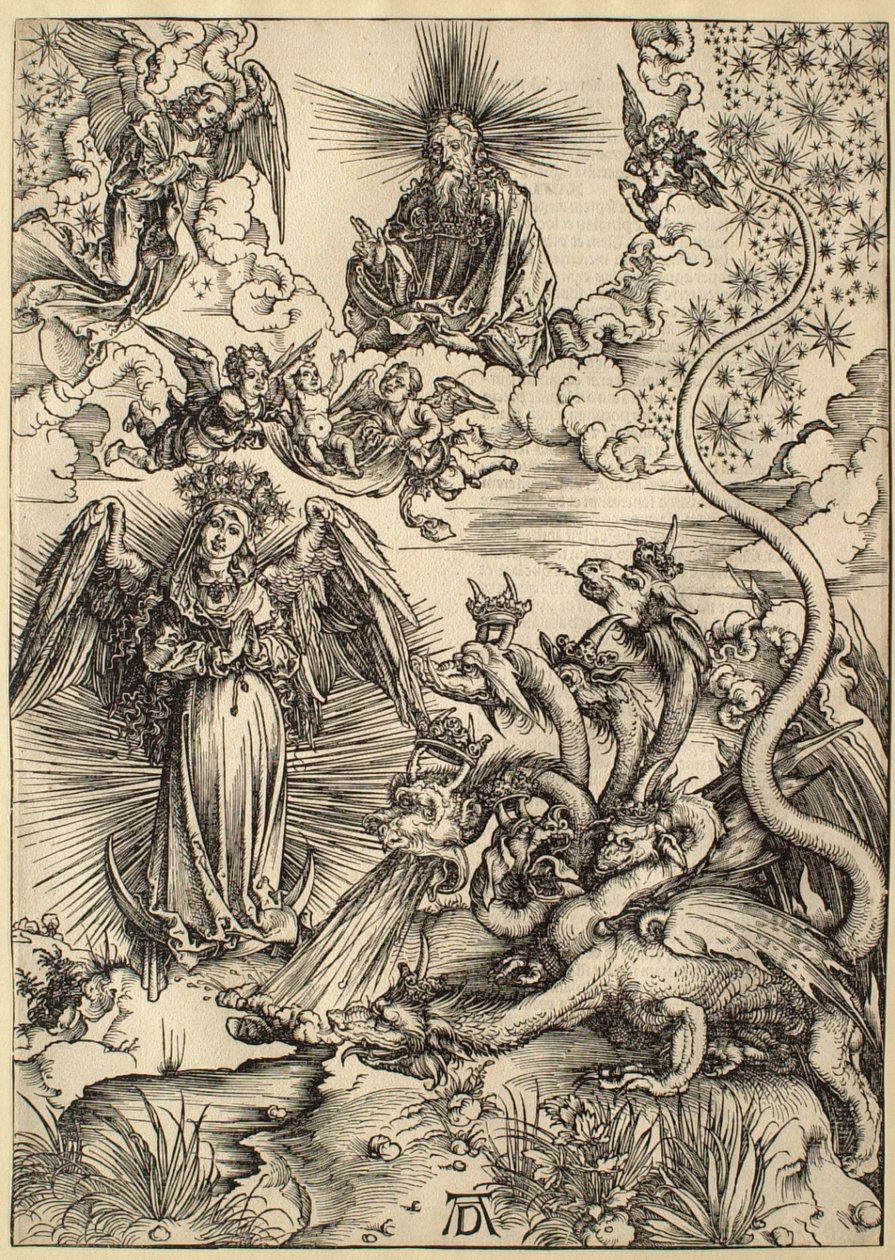Az Apokalipszis: Az apokaliptikus asszony alkotó: Albrecht Dürer