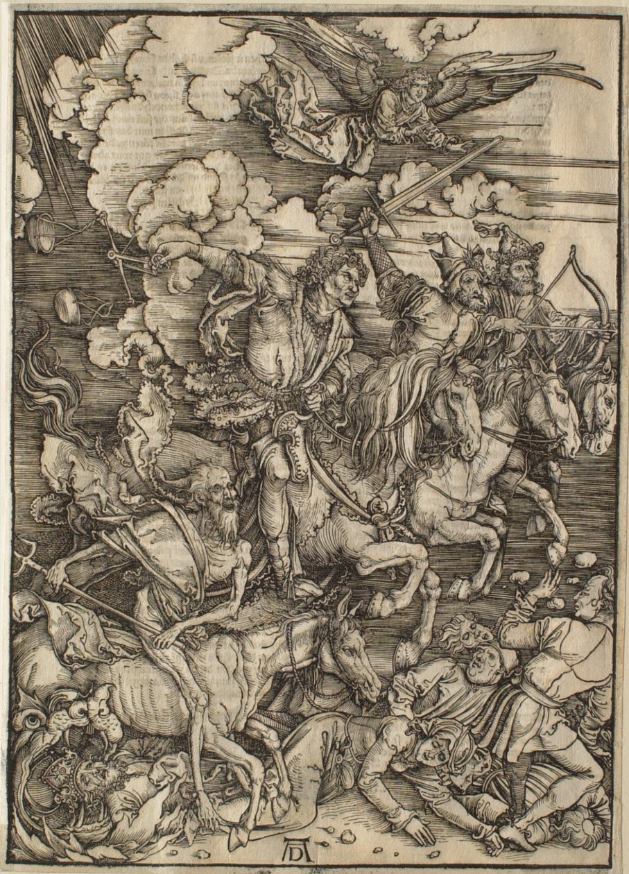 Az apokalipszis: A négy lovas alkotó: Albrecht Dürer