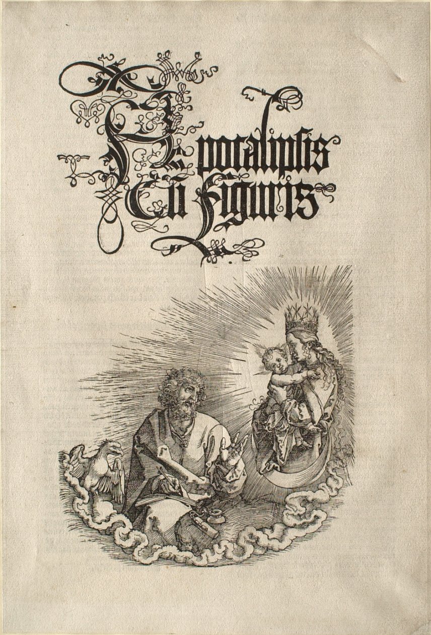 Az apokalipszis: a Szűz megjelenik Szent Jánosnak alkotó: Albrecht Dürer