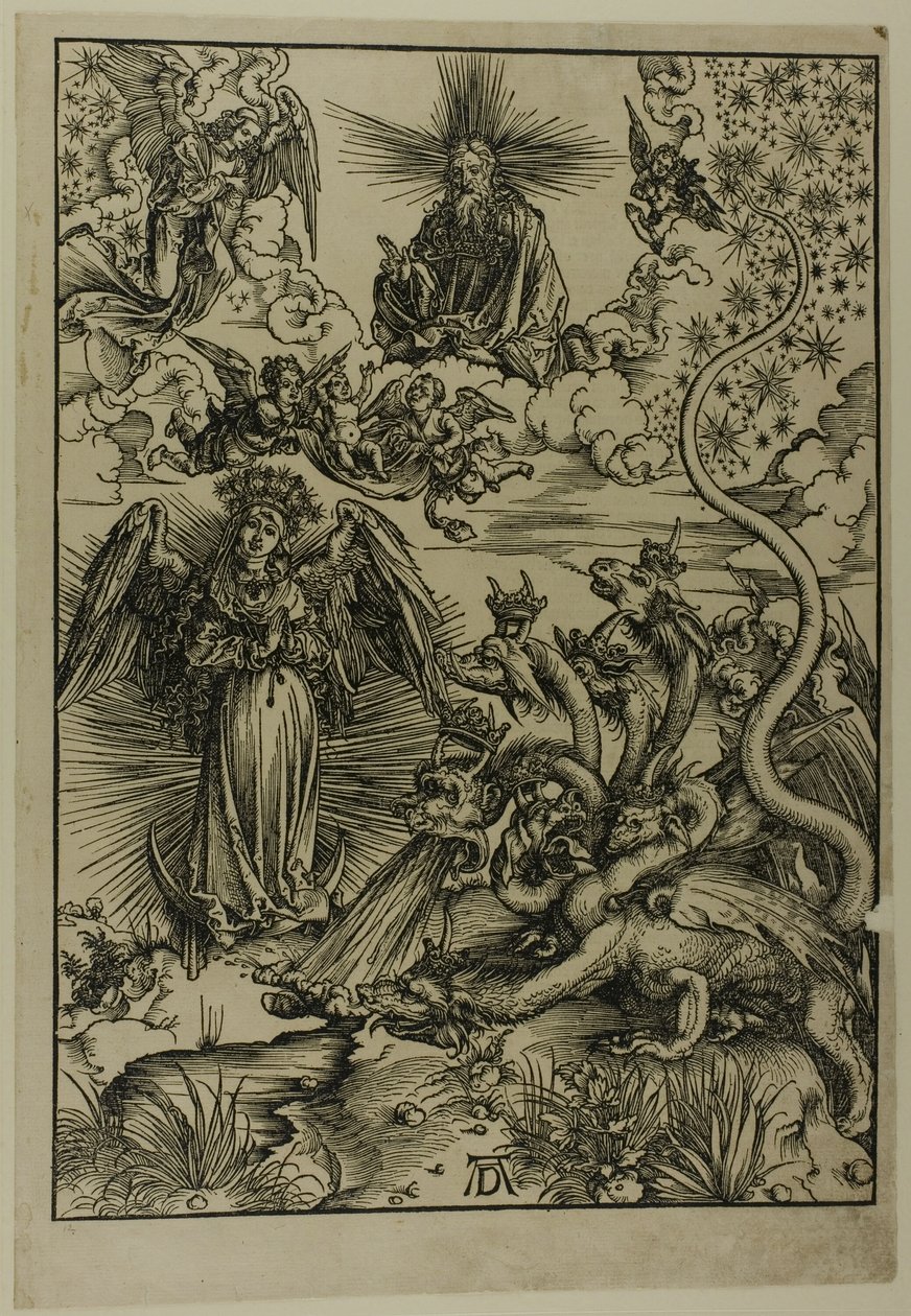Az apokaliptikus nő az Apokalipszisből alkotó: Albrecht Dürer