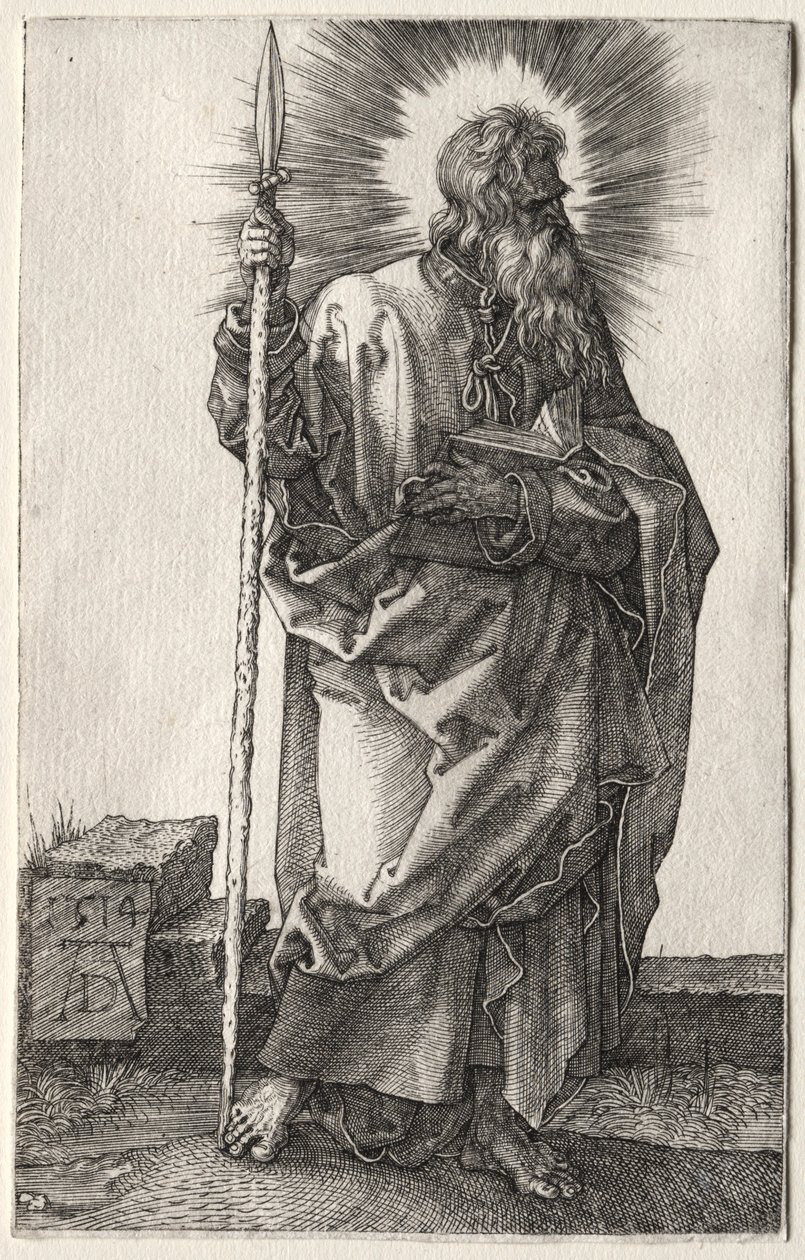 Tamás apostol. alkotó: Albrecht Dürer
