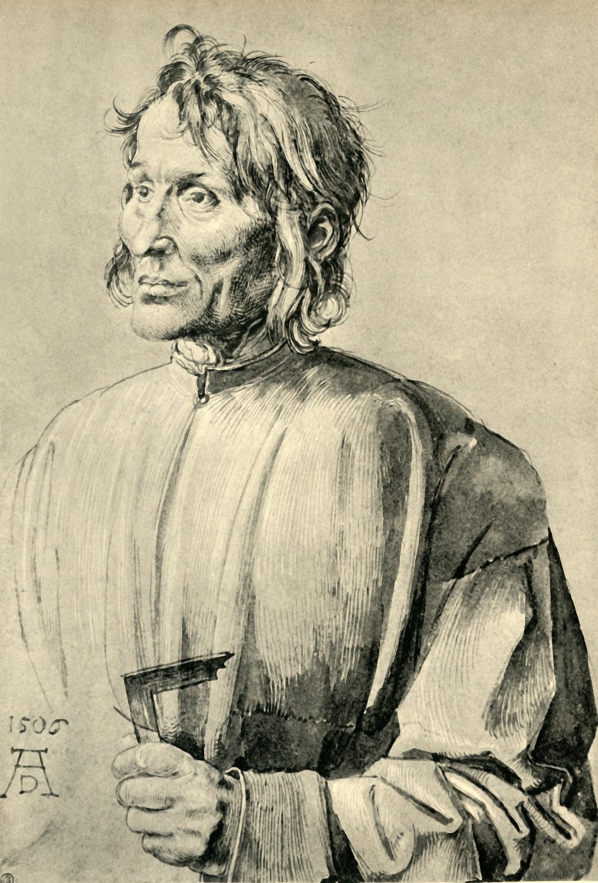 Augsburgi Hieronymus építész, 1506, 1943. alkotó: Albrecht Dürer
