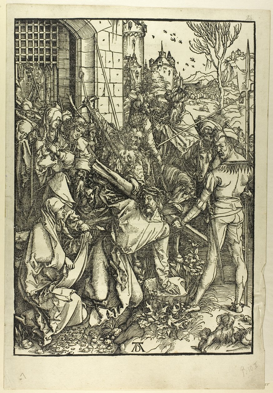 A kereszthordozás, A nagy szenvedélyből alkotó: Albrecht Dürer