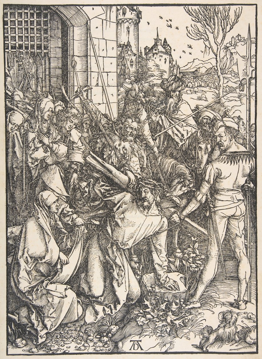 A kereszthordozás, A nagy szenvedélyből.n.d. alkotó: Albrecht Dürer