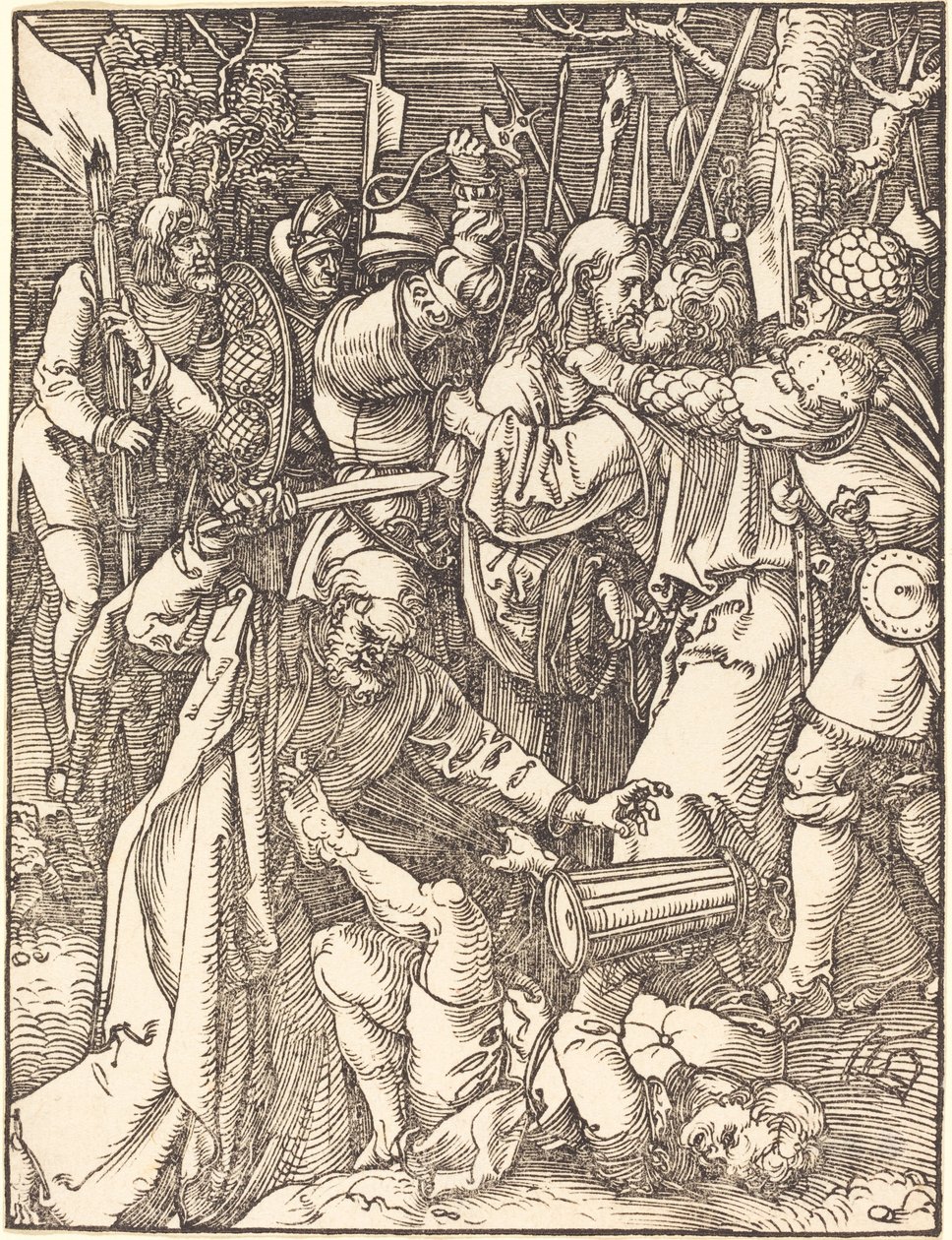 Krisztus árulása alkotó: Albrecht Dürer