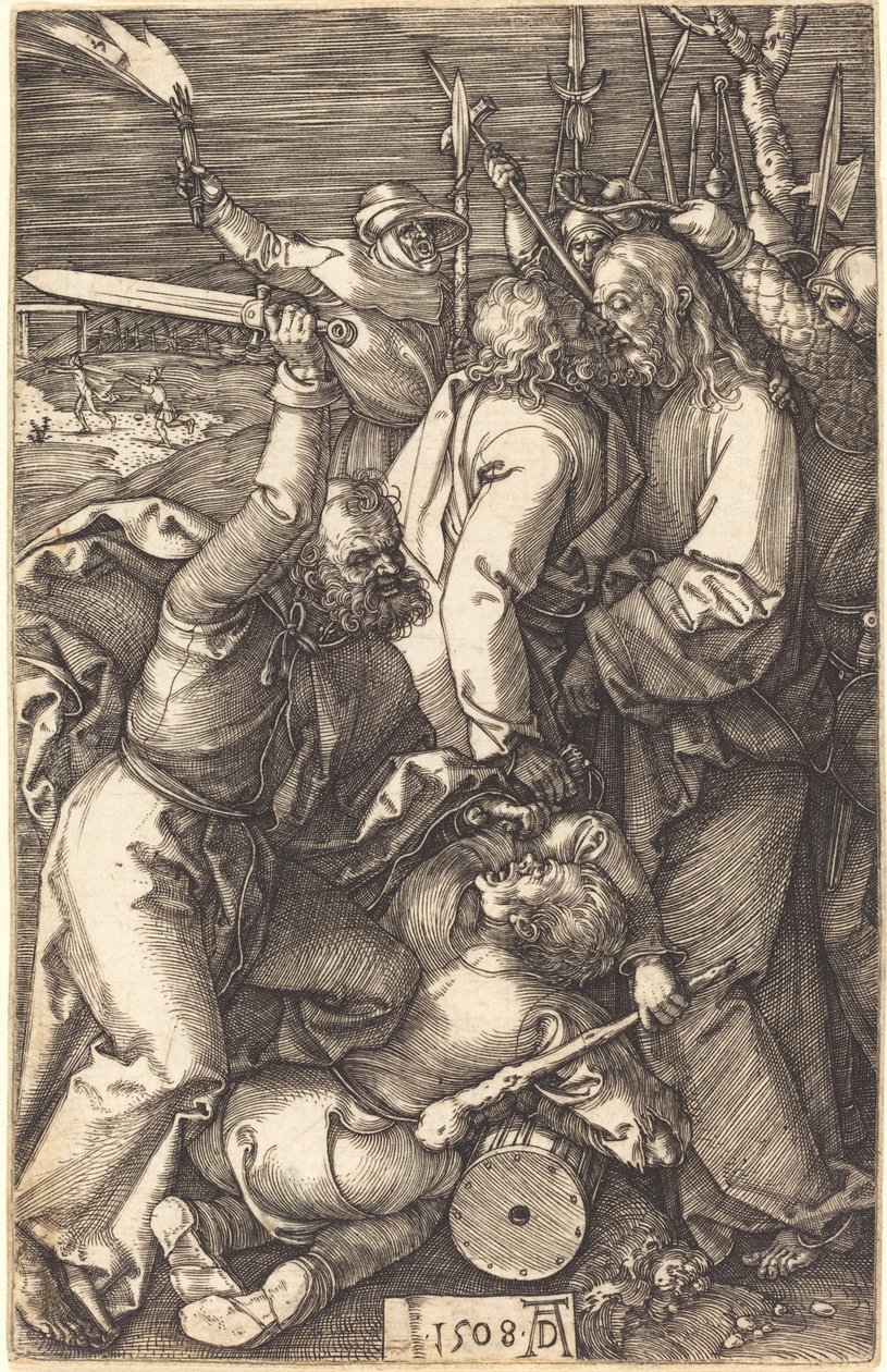 Krisztus árulása alkotó: Albrecht Dürer