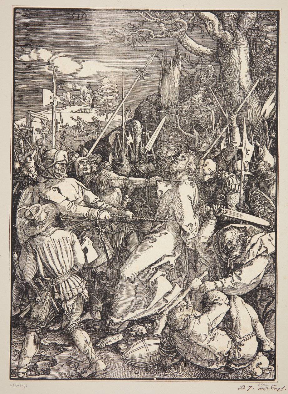 Krisztus árulása alkotó: Albrecht Dürer