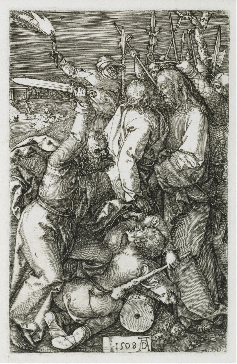 Krisztus árulása alkotó: Albrecht Dürer