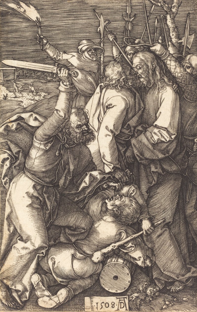 Krisztus árulása, 1508. alkotó: Albrecht Dürer