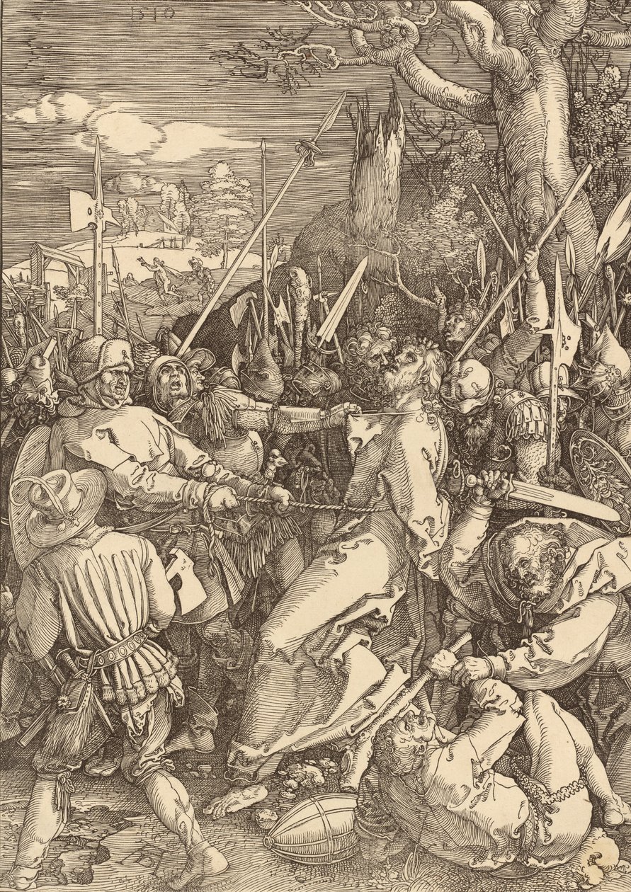 Krisztus árulása, 1510. alkotó: Albrecht Dürer