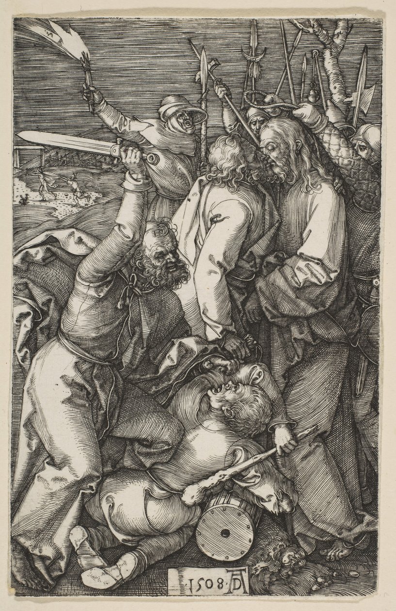 Krisztus árulása, A szenvedésből, 1508. alkotó: Albrecht Dürer