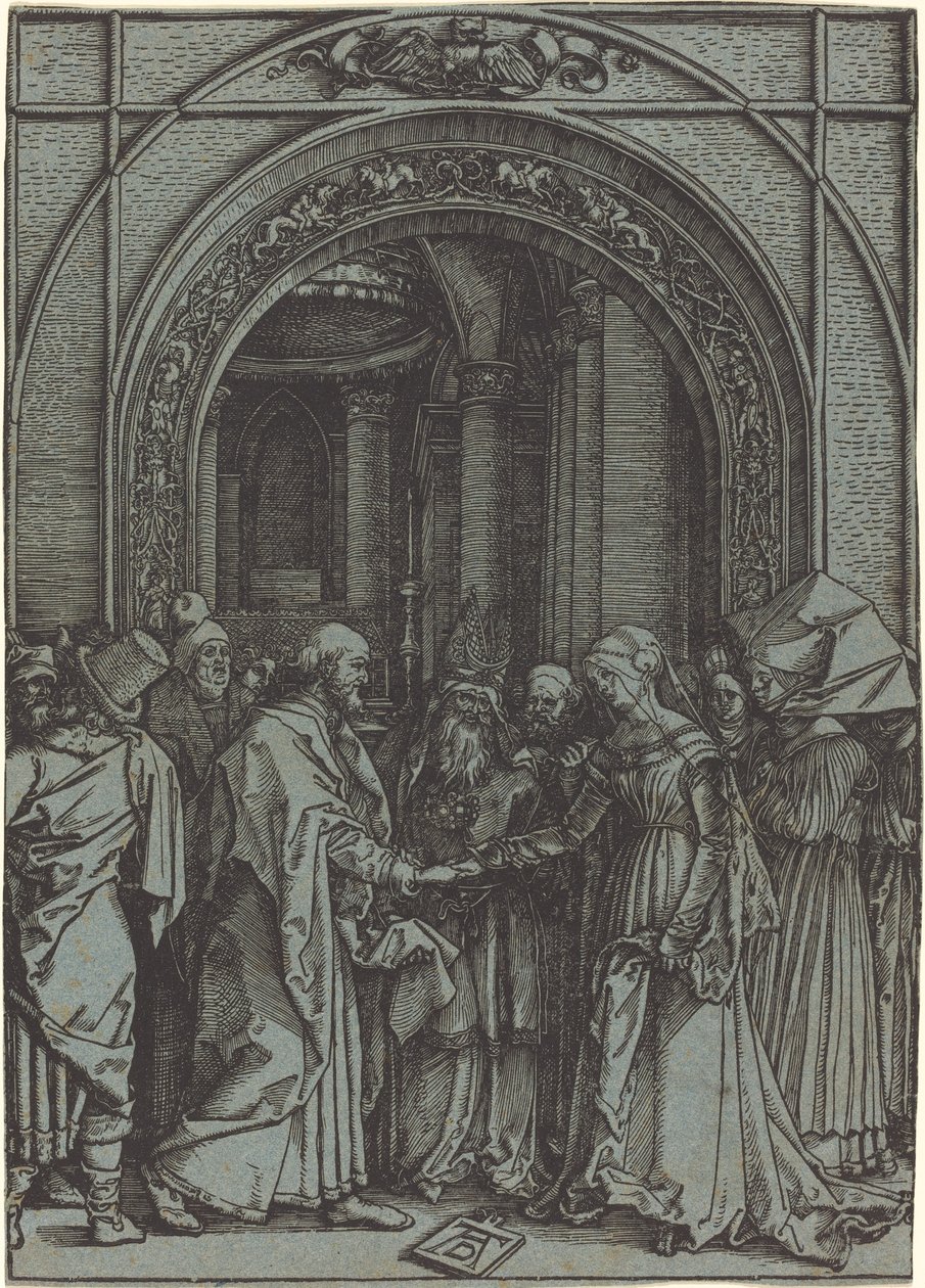 A Szűzanya eljegyzése alkotó: Albrecht Dürer