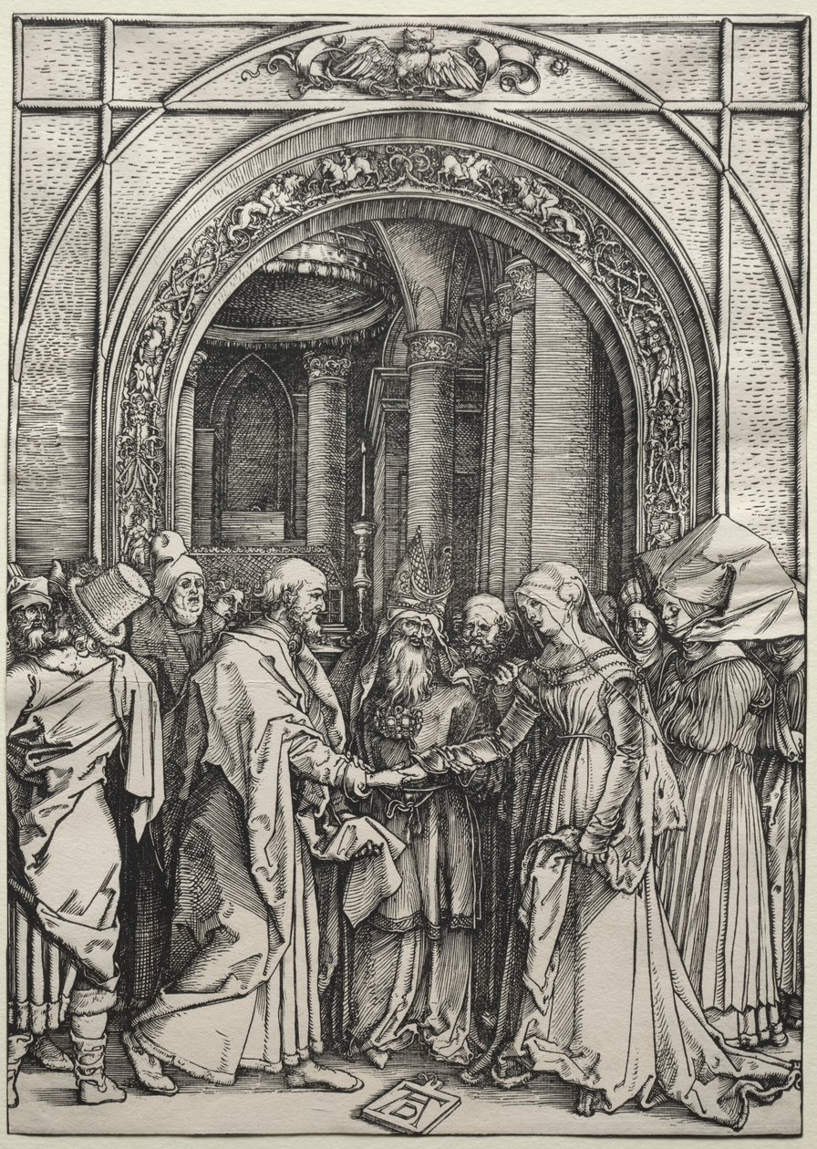 A Szűzanya eljegyzése alkotó: Albrecht Dürer