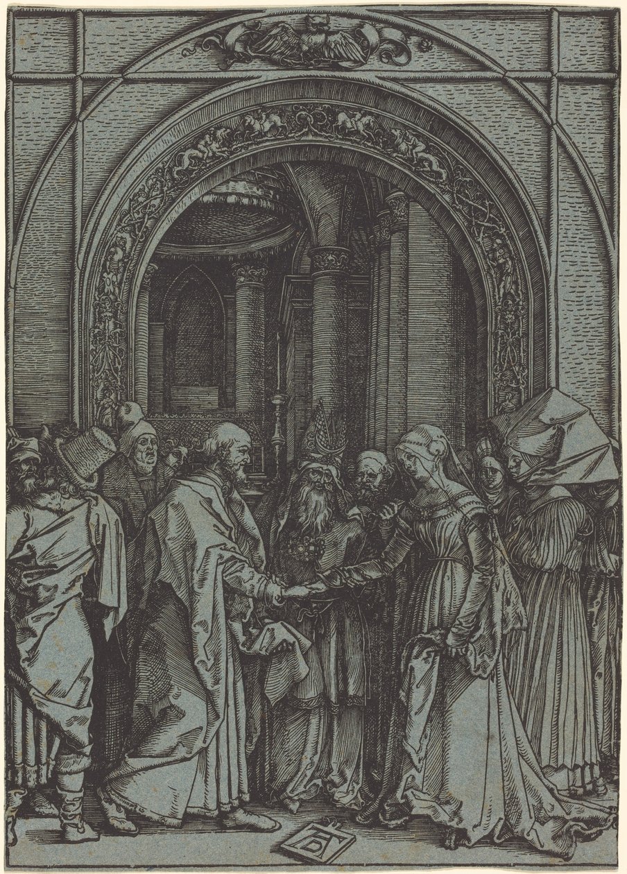 A Szűz Mária eljegyzése alkotó: Albrecht Dürer