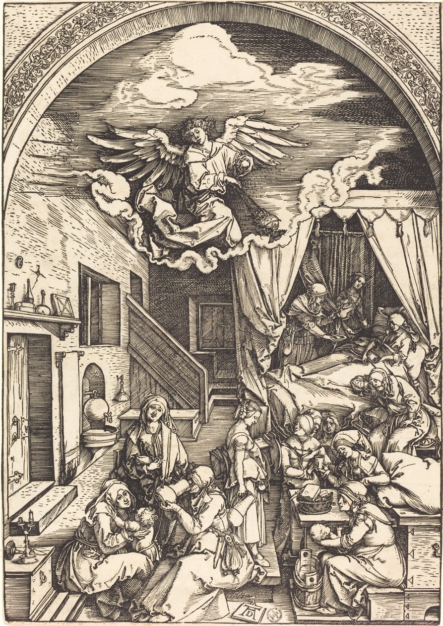 A Szűz születése alkotó: Albrecht Dürer