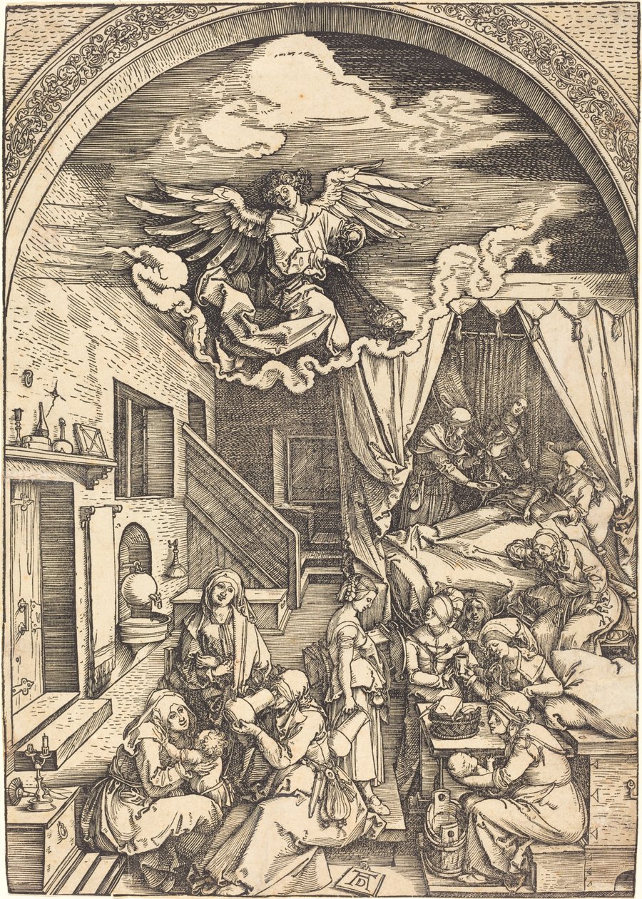 A Szűz születése alkotó: Albrecht Dürer