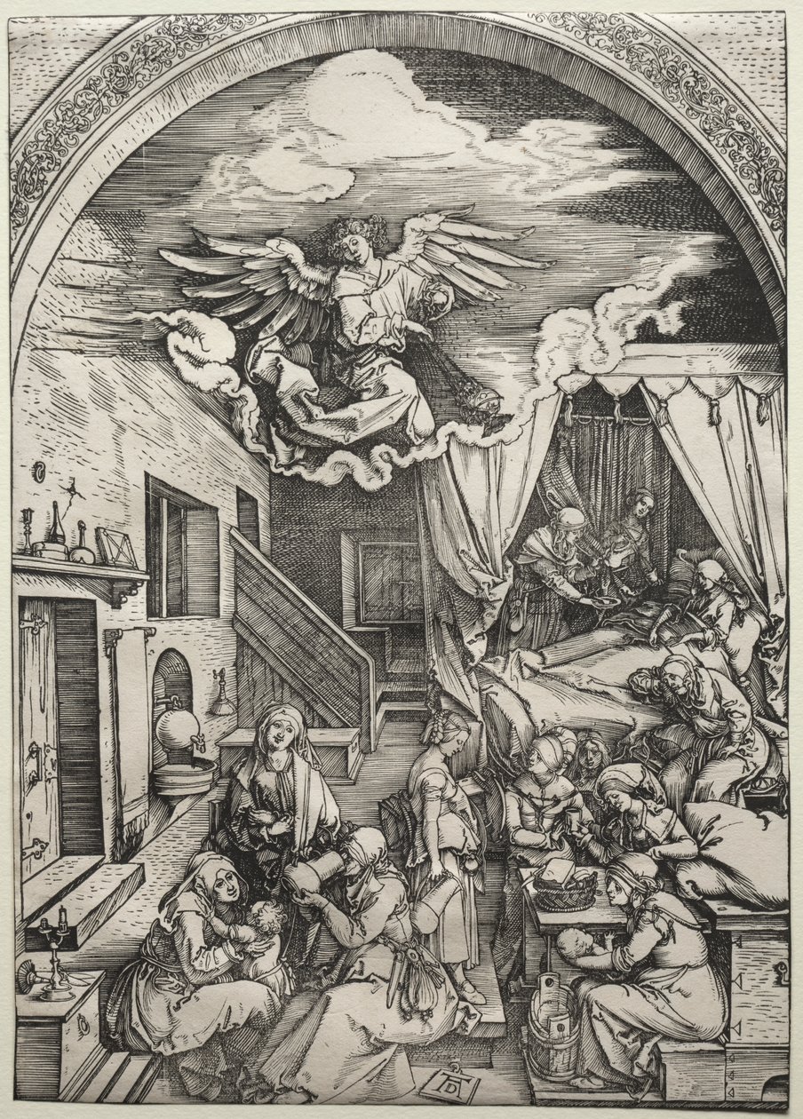 A Szűz születése alkotó: Albrecht Dürer